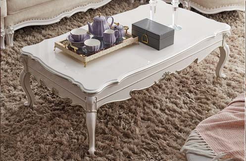 “Điểm danh” những mẫu bàn trà phòng khách tân cổ điển HOT nhất 2018